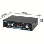 2 0ch Stereo Amplifier Hi-fi Power Amp Fm Radio Usb Tf Aux With Remote For Home