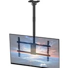 Black Tv Ceiling Mount For 43 To 86 Inch Screens  43  To 86  Tvs Short Pole