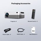 Projector Xgody Outdoor 4k Hd Bluetooth 5g Wifi Home Theater Movie Bundle 1080p