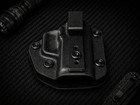 Iwb Kydex leather Hybrid Holster Small Print With Adjustable Retention