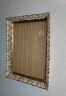 Vtg Mcm Filigree Gold Metal Photo Picture Phota Frame 8   x10     Ornate Art Deco