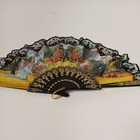 2 Beautiful Vintage Made Spanish Fans With Lace  bullfighting And Flamenco 