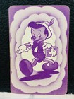 1940s Pinocchio Game Card Castell Pepys Disney Rare Card Disneyana