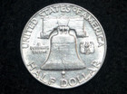 1961 D Franklin Half Dollar   90  Silver   Au   Actual Coin   Free S h