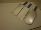 Dexter Usa 8x3 Set  3  Spatula Turners Stainless Semi Flex Purple Handle S286-8