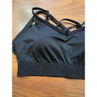 Nwt Pink Victoria s Secret Sports Bra S-dd Black Strappy Activewear