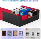 Trading Card Storage Box For 1800  Leather Storage Box With Strong Closure