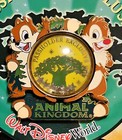Chip   Dale Animal Kingdom Annual Passholder Park Snow Globes Le 7500 Disney Pin