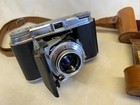 Vintage Voigtlander Vito Ii A 35mm Film Folding Camera W Original Leather Case
