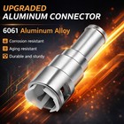 Hvac Heater Hose Assembly With Metal Tee Connector For Gm Vehicles 20002014