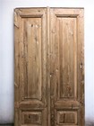 Antique French Double Doors  38x94  Raised Panel Doors  European Doors A543