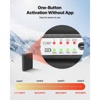 Uimoso Electric Heated Socks With 5000mah Rechargeable Battery For Outdoor Use