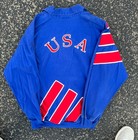 Vintage Adidas Usa National Team Soccer Training Wear Pullover Size Medium