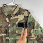 Vintage Us Army Jacket Men   s Medium Regular Woodland Camo Combat Coat 80s Bdu