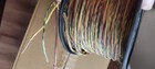 Western Electric - Wire 22awg 3-wire  Spool  - Red green  Yellow green  Yellow