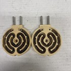 2 Esico Solder Pot Heating Elements 12t   36   36t   36c     250w  120v    