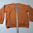 Denver Broncos Hoody Mens Medium Orange Nfl Team Apparel Pullover 