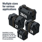 Attwood Group 24 Vented Marine Battery Box   Protects Group 24 Batteries With