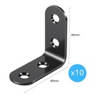 L Brackets Small For Shelves 90 Small Black L Bracket  L Brackets