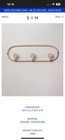 Sin Ceramic Trio Coat Rack - Modern Handmade Clay Wall Hook