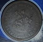 1813   Dublin  Ireland One Penny Token D h 12    b328