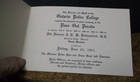 1971  Ontario Police College  Pass Out Parade Invitation-windsor Police Pipe