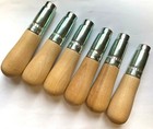 6 Pieces Lutz  3 Long Ferrule File Handle For 8-12  Files - New