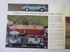 1960s Triumph Spitfire Mark 3 Sales Brochure Advertising Catalog - French Text