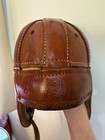 Exceptional Vintage 1910s Leather Football Helmet - Spalding Model Zh