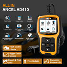 Ancel Ad410 Obd2 Scanner Car Check Engine Code Reader   Protective Storage Bag