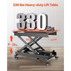 Heavy-duty Electric Lift Table With 330 Lbs Capacity   Adjustable Height