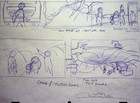 Fantastic Mr  Fox 2009 Production Hand-drawn Early Concept Storyboard Art  wc