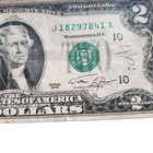 1976  2 Bicentennial Richmond Federal Reserve Frn Two Dollar Bill Circulated