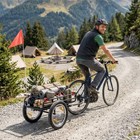 2-in-1 Bike Cargo Trailer   Wagon Cart With Quick Release Wheels