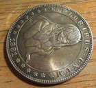 Us Seller - 1881 - Sexy Lady - Hobo Nickel Coin - Abstract Art Craft Decoration