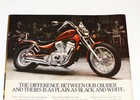 1986 Suzuki Intruder Vs700gl Print Ad Motorcycle Vintage