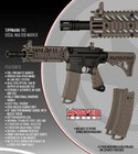 Tippmann Tmc Magfed Paintball Marker Gun - Black   Tan