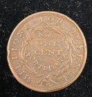 1837 Millions For Defence Not One Cent For Tribute Hard Times Token Ht-49 
