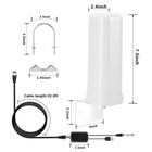 6000mile Outdoor Tv Antenna Digital Hdtv 4k Amplified Long Range 360   Uhf Vhf Fm