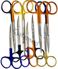 New Premium Iris Scissors Str   Crv 4 5  Dental Veterinary Surgical Instruments