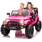 Joyldias Pink 12v Electric Battery Kids Ride On Truck Car Toy Mp3 remote Control