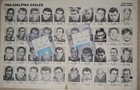 1966 Nfl Ny Giants V Philadelphia Eagles Franklin Field Ticket Stubs  pic Roster