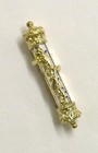 24k Gold Plated Car Mezuzah   Scroll Hebrew Kabbalah Jewish Judaica Israel Gift