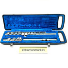 Yamaha Yfl-23 Flute Nickel Silver Music Instrument  With Hand Case Yfl23 Used