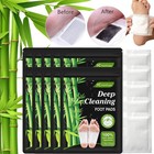 100pcs Detox Foot Pads Toxins Deep Cleansing Remove Patches - 100  Natural