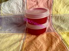 Tupperware Smidgets Mini Bowls Set Of 2 Containers Sparkle Red Bpa Free Shipping