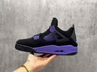 Jordan 4  purple Thunder  Men s New Ct8527-018 Men s Size Us 7-12