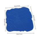 Concrete Floor Stamp Mold Concrete Seamless Stamp Mat Cement Texture Stone Slate