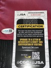 Justin Rose Signed 2013 Us Open Pin Flag Jsa Coa Merion Golf