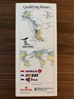 Vintage 1986 Alaska Airlines Gold Coast Travel Mileage Incentive Plan Brochure